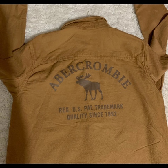 Abercrombie kids long sleeve button up. size 13/14 - Picture 2 of 2